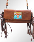 American Darling Small Crossbody Full Grain Genuine Leather Western Women Bag Handbag Purse | for Cute