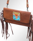 American Darling Small Crossbody Full Grain Genuine Leather Western Women Bag Handbag Purse | for Cute