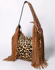 American Darling Hobo Hair On Genuine Leather Women Bag Western Handbag Purse