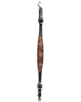 HILASON Western Horse Floral Headstall Breast Collar One Headstall American Leather Tack Set