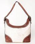 American Darling Hobo Hand Tooled Hair On Genuine Leather Western Women Bag | Handbag Purse Bags for Cute