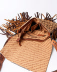 American Darling Cross Body I Hand Tooled Hair On Genuine Leather Women Bag Western Handbag Purse
