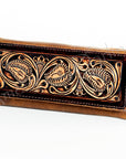 American Darling Wallet Hand Tooled Genuine Leather Women Bag Western Handbag Purse