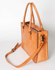 American Darling ADBG743 Tote Genuine Leather Women Bag Western Handbag Purse