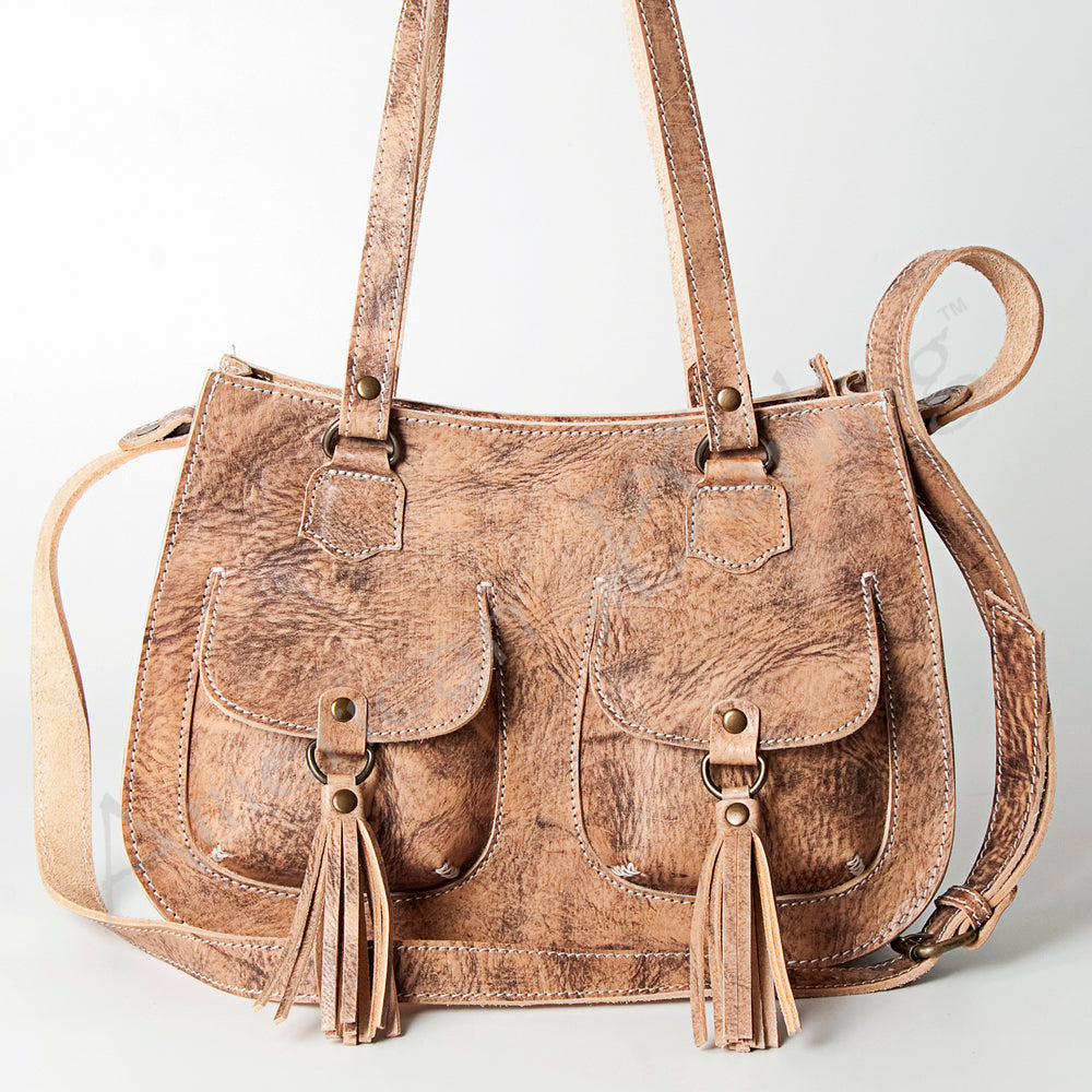 American Darling ADBG746 Tote Genuine Leather Women Bag Western Handbag Purse