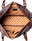 American Darling ADBGZ424 Briefcase Genuine Leather Women Bag Western Handbag Purse