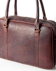 American Darling ADBGZ424 Briefcase Genuine Leather Women Bag Western Handbag Purse