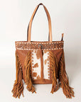 American Darling ADBGA190 Tote Hair-On Genuine Leather Women Bag Western Handbag Purse