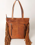 American Darling ADBGA190 Tote Hair-On Genuine Leather Women Bag Western Handbag Purse