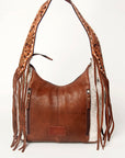 American Darling Hobo Hair On Genuine Leather Women Bag Western Handbag Purse