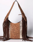 American Darling Hobo Hair On Genuine Leather Women Bag Western Handbag Purse