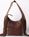 American Darling Hobo Hair On Genuine Leather Women Bag Western Handbag Purse