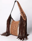 American Darling Hobo Hair On Genuine Leather Women Bag Western Handbag Purse