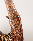 American Darling Hobo Hair On Genuine Leather Women Bag Western Handbag Purse