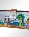 American Darling Wristlet Genuine Leather Women Bag Western Handbag Purse