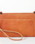 American Darling GIBGX245 Clutch Genuine Leather Women Bag Western Handbag Purse