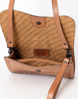 American Darling ADBGZ460 Wallet Hand Tooled Genuine Leather Women Bag Western Handbag Purse