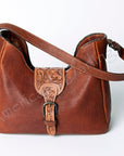 American Darling Signature Crossbody Hand Tooled Saddle Blanket Genuine Leather Women Bag Western Handbag Purse