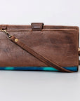American Darling Wristlet Genuine Leather Women Bag Western Handbag Purse