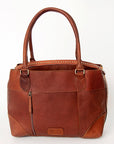 American Darling Tote Hand Tooled Hair On Genuine Leather Women Bag Western Handbag Purse