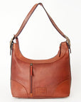 American Darling ADBGI188A Hobo Hand Tooled Hair On Genuine Leather women bag western handbag purse
