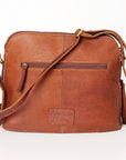 American Darling Cross Body I Hand Tooled Hair On Genuine Leather Women Bag Western Handbag Purse