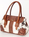 American Darling Tote Hand Tooled Genuine Leather Women Bag Western Handbag Purse