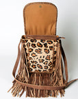 American Darling ADBG753 Crossbody Hair-On Genuine Leather Women Bag Western Handbag Purse