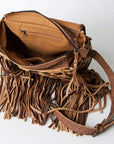 American Darling ADBG753 Crossbody Hair-On Genuine Leather Women Bag Western Handbag Purse