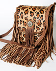 American Darling ADBG753 Crossbody Hair-On Genuine Leather Women Bag Western Handbag Purse