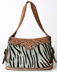 American Darling Hand Tooled Genuine Leather Women Bag Western Handbag Purse