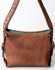 American Darling Hand Tooled Genuine Leather Women Bag Western Handbag Purse
