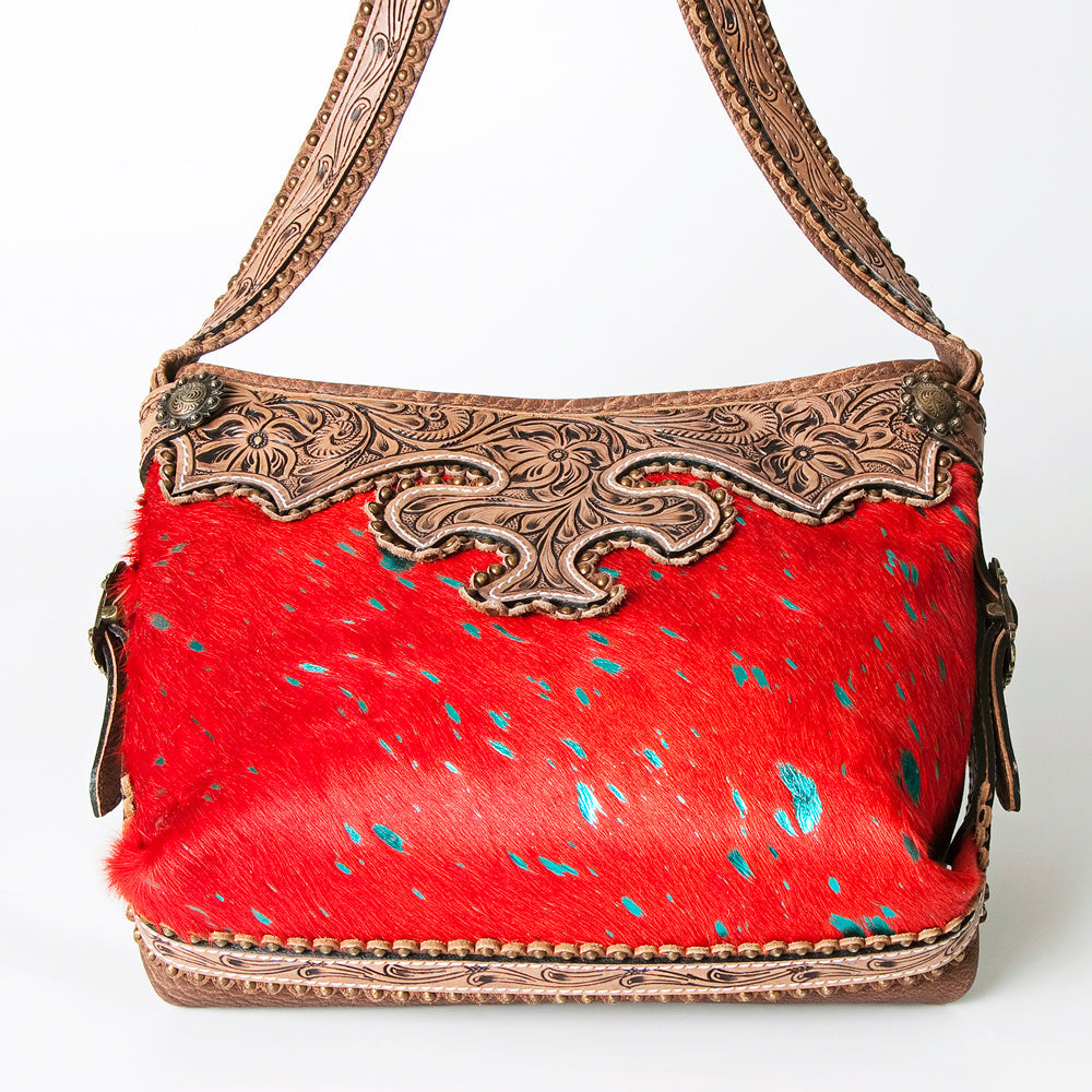 American Darling Hand Tooled Genuine Leather Women Bag Western Handbag Purse