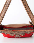 American Darling Hand Tooled Genuine Leather Women Bag Western Handbag Purse