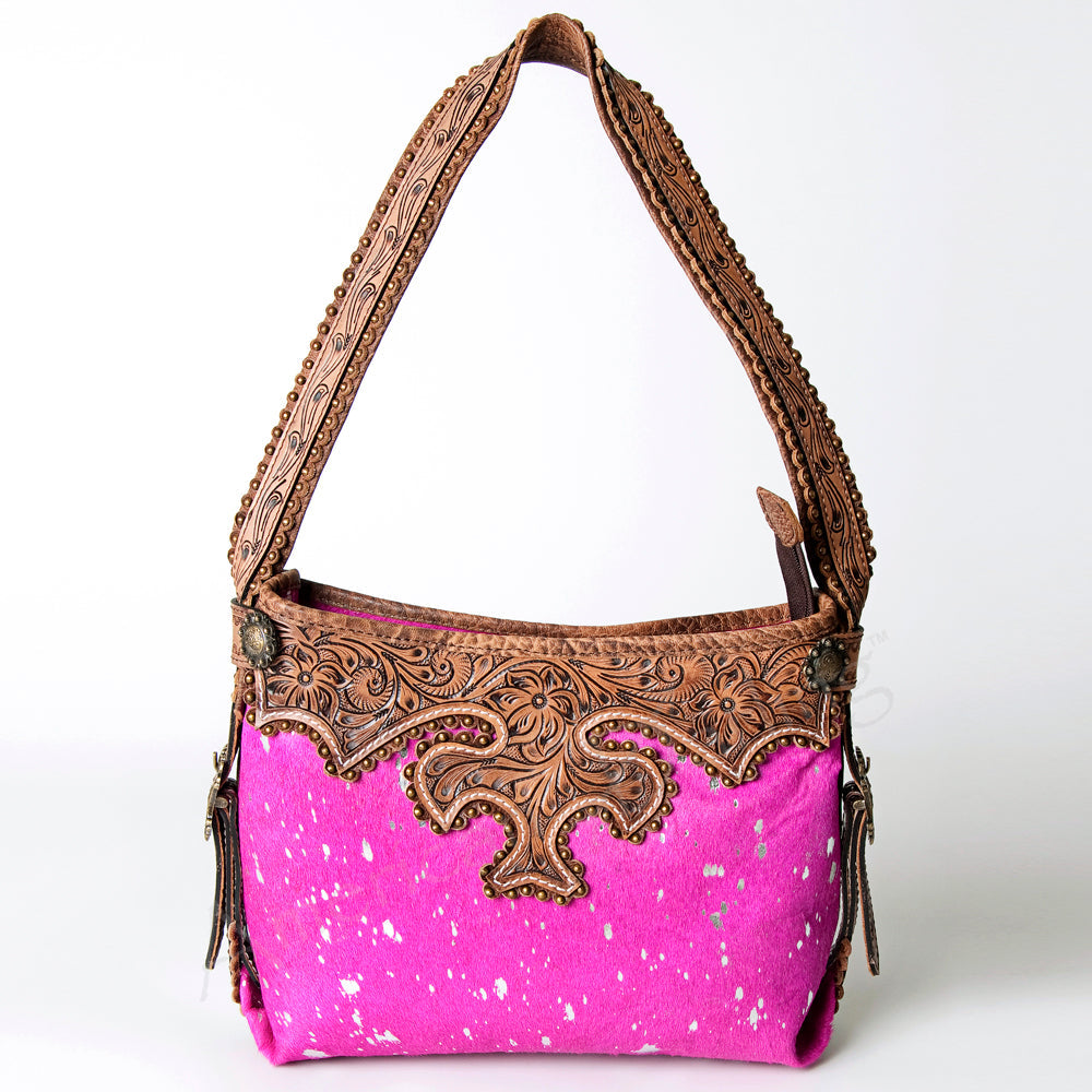 American Darling Hand Tooled Genuine Leather Women Bag Western Handbag Purse