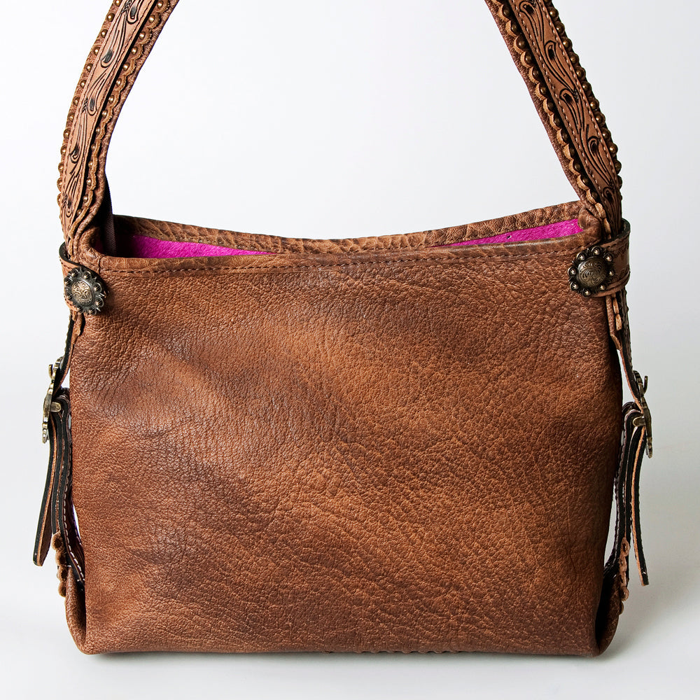 American Darling Hand Tooled Genuine Leather Women Bag Western Handbag Purse