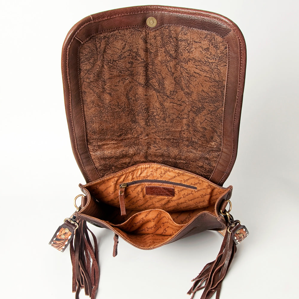 American Darling Cross Body Saddle Blanket Genuine Leather women bag western handbag purse