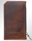 American Darling ADCCM101R25 Card-Holder Genuine Leather Women Bag Western Handbag Purse