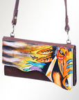 American Darling Small Crossbody Genuine Leather women bag western handbag purse