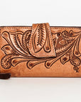 American Darling ADBGZ469 Wallet Hand Tooled Genuine Leather Women Bag Western Handbag Purse