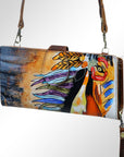 American Darling Wristlet Genuine Leather Women Bag Western Handbag Purse
