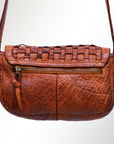 Never Mind Nmbgm113A Envelope Vintage Handmade Genuine Cowhide Leather Women Bag Western Handbag Purse
