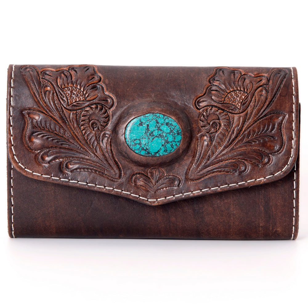 American Darling Hand Tooled Genuine Leather Women Bag Western Handbag Purse