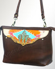 American Darling Genuine Leather Women Bag Western Handbag Purse