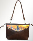 American Darling Genuine Leather Women Bag Western Handbag Purse