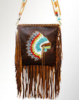 American Darling Genuine Leather Women Bag Western Handbag Purse