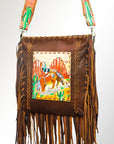 American Darling Genuine Leather Women Bag Western Handbag Purse