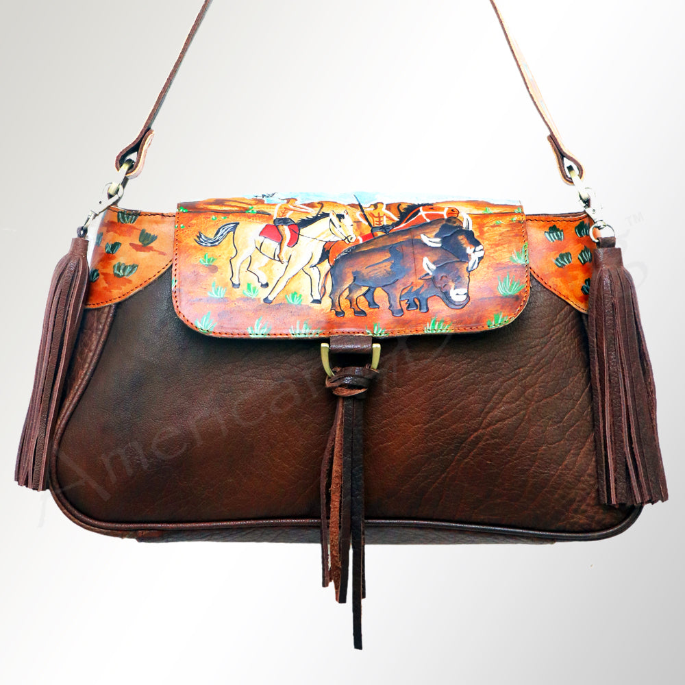 American Darling Cross Body Genuine Leather women bag western handbag purse