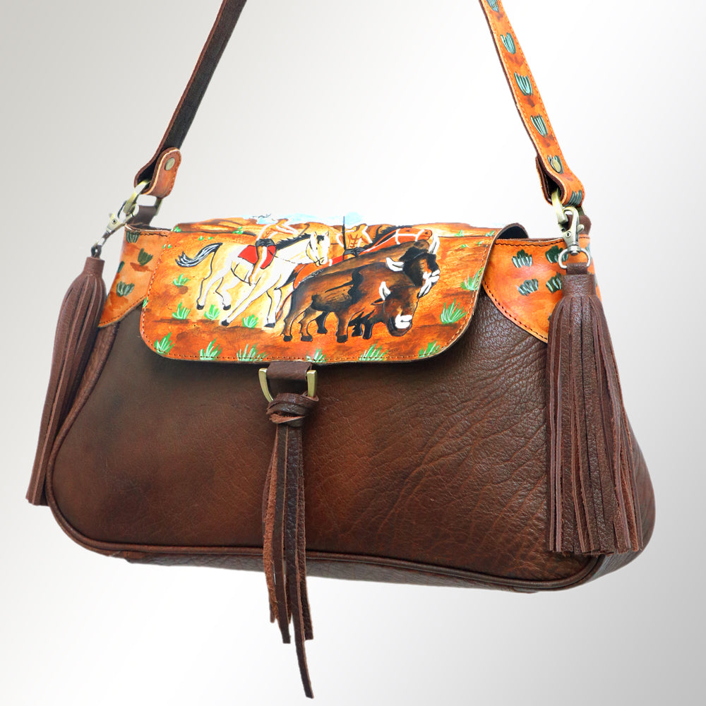 American Darling Cross Body Genuine Leather women bag western handbag purse