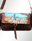 American Darling Cross Body Genuine Leather women bag western handbag purse